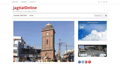 Desktop Screenshot of jagtialonline.com